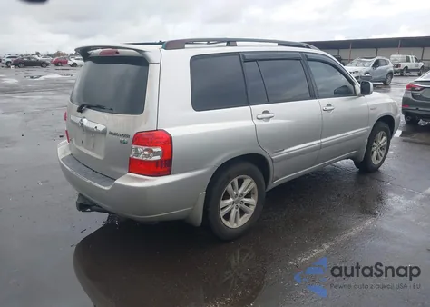 2006 Toyota Highlander Hybrid Limited V6 from USA, damaged, VIN JTEEW21A060021068